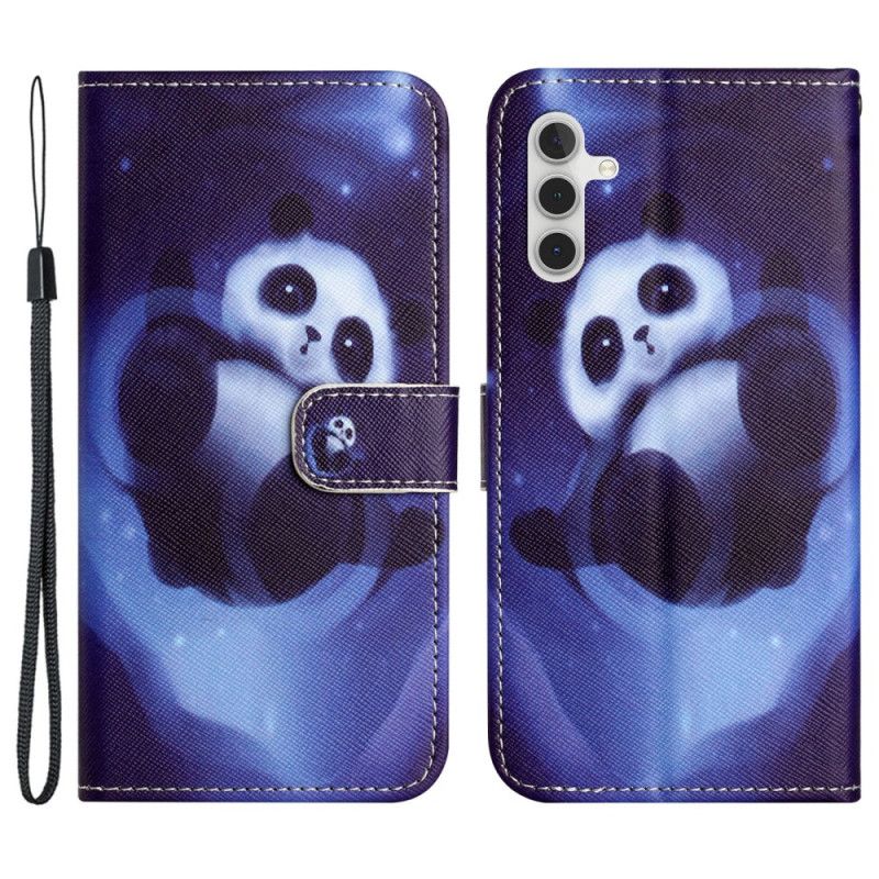 Folio Deksel Samsung Galaxy S24 Fe Panda Space