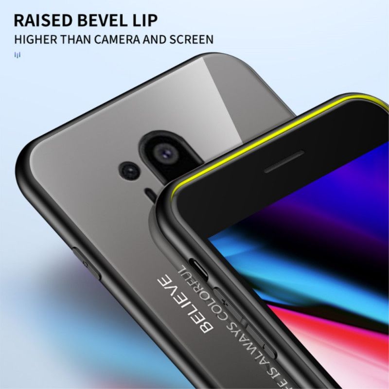 Deksel for OnePlus 8 Pro Svart Hei Herdet Glass