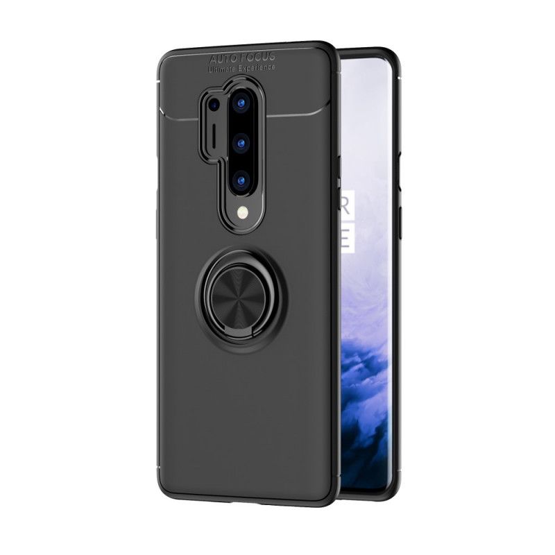 Deksel for OnePlus 8 Pro Svart Roterende Ring