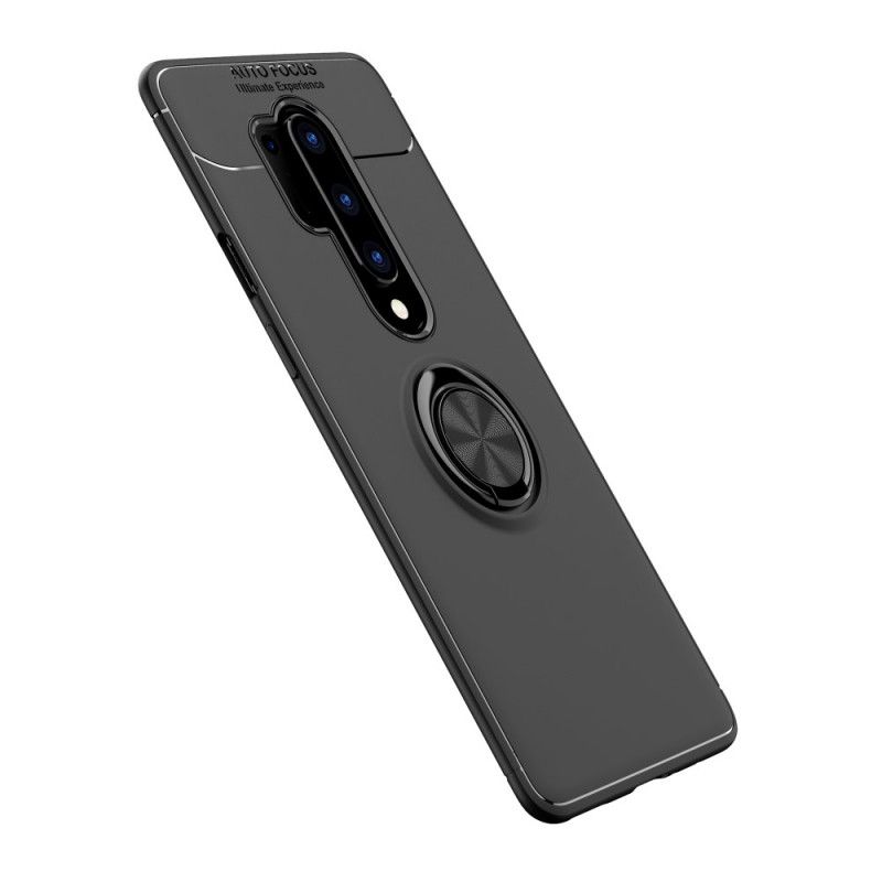 Deksel for OnePlus 8 Pro Svart Roterende Ring