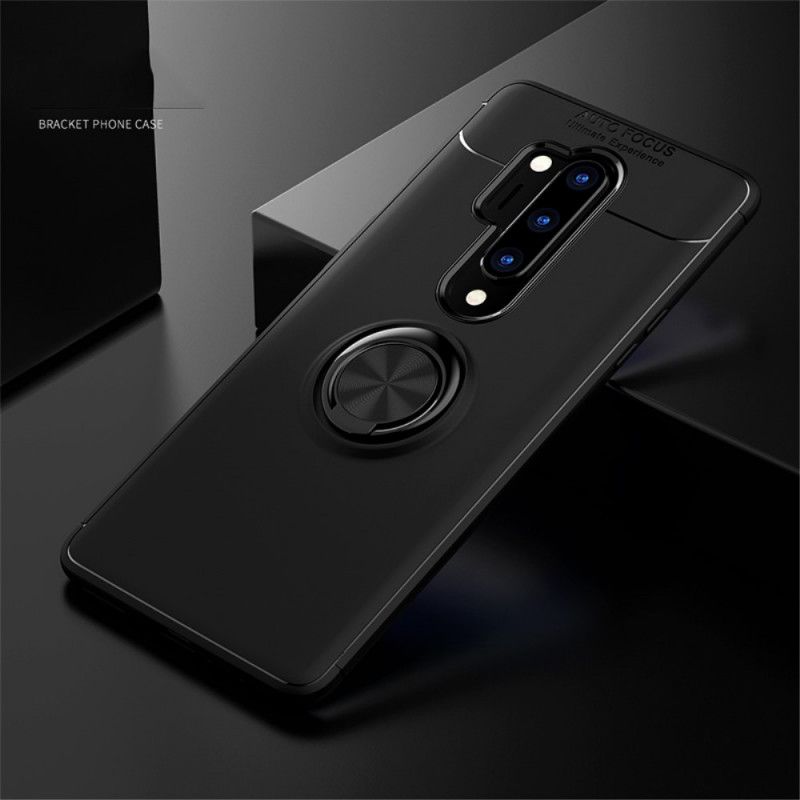 Deksel for OnePlus 8 Pro Svart Roterende Ring