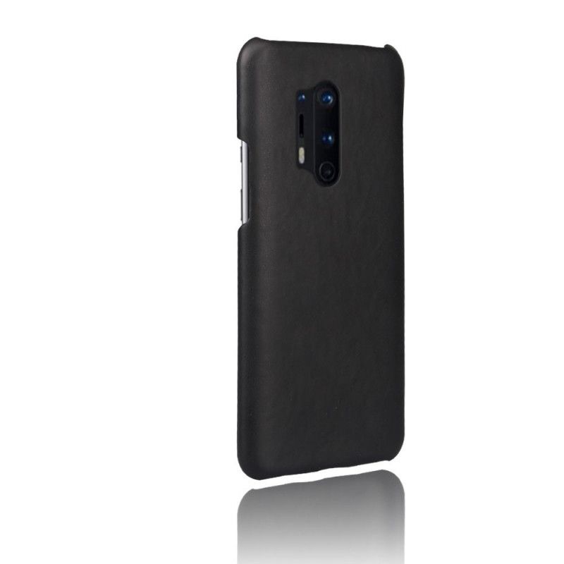 Deksel OnePlus 8 Pro Svart Ksq Skinneffekt