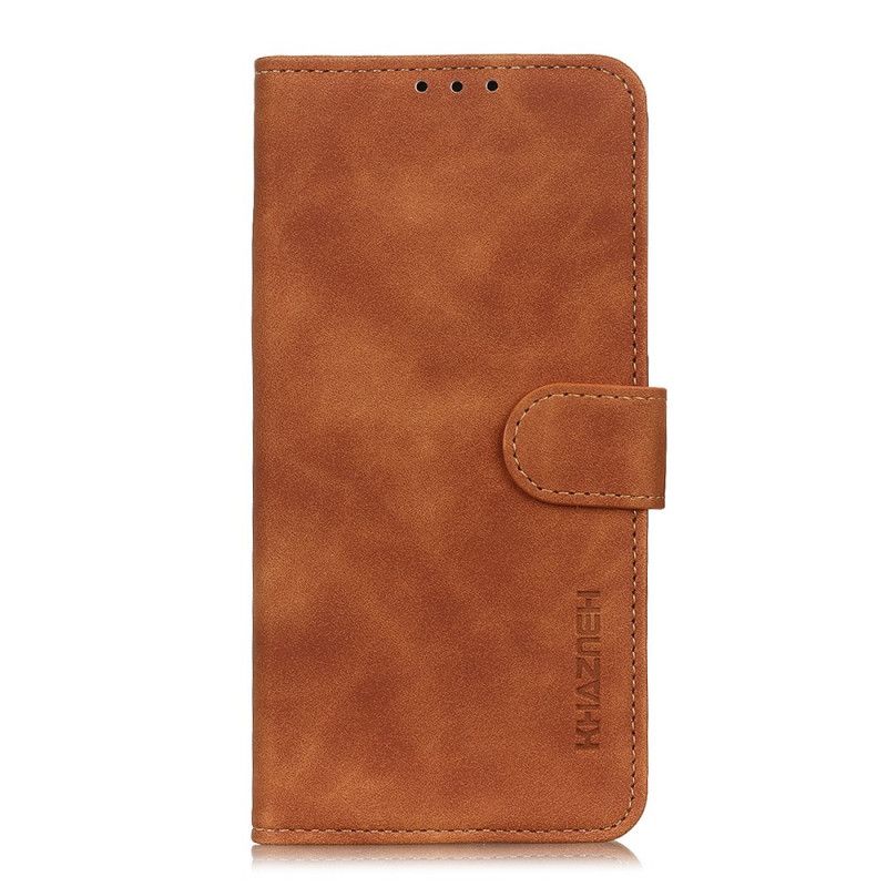 Folio Deksel for OnePlus 8 Pro Svart Vintage Khazneh-Skinneffekt