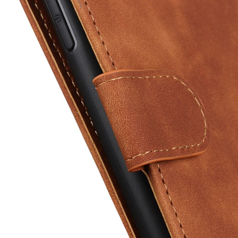 Folio Deksel for OnePlus 8 Pro Svart Vintage Khazneh-Skinneffekt