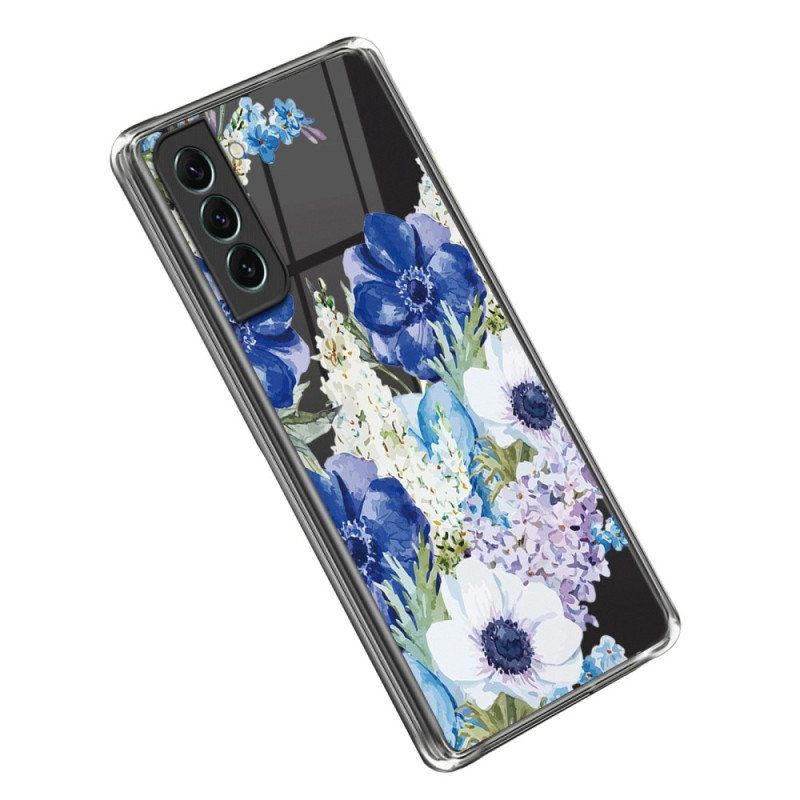 Deksel Til Samsung Galaxy S23 Plus 5G Sømløse Blomster