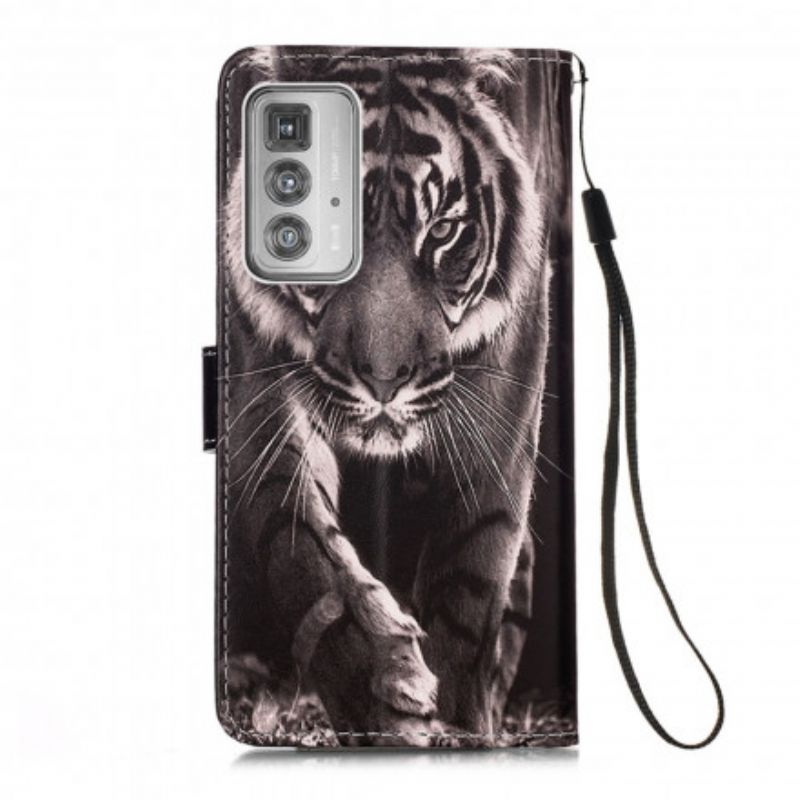 Folio Deksel Til Motorola Edge 20 Pro Night Tiger