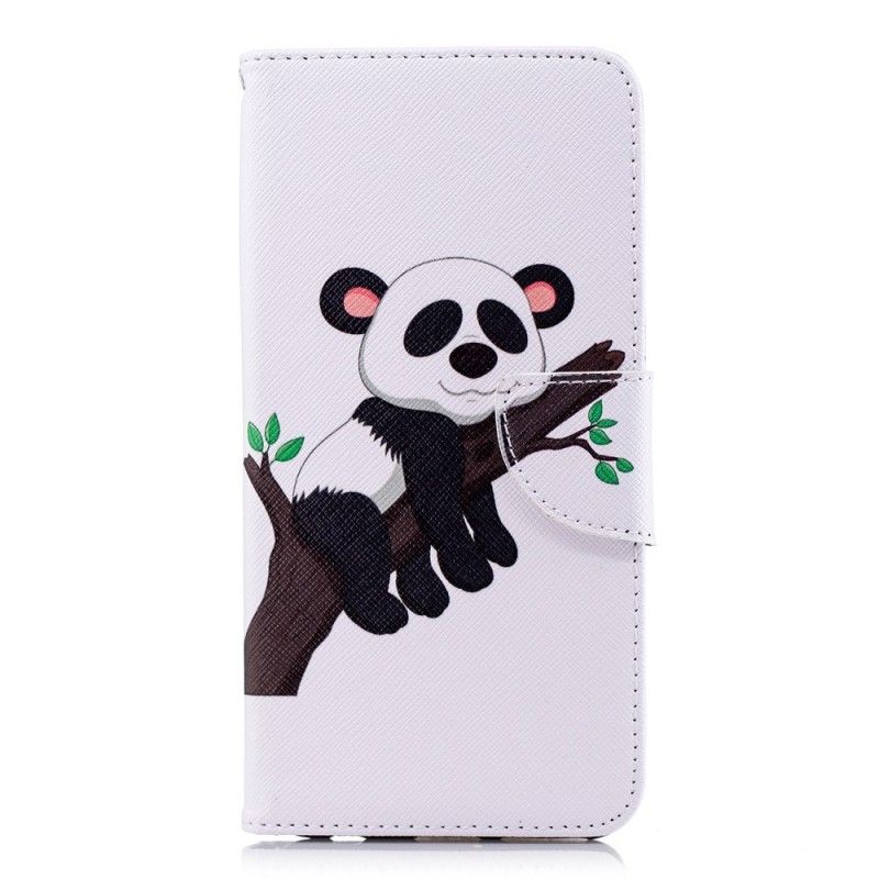 Folio Deksel Honor 7C Lat Panda Beskyttelse