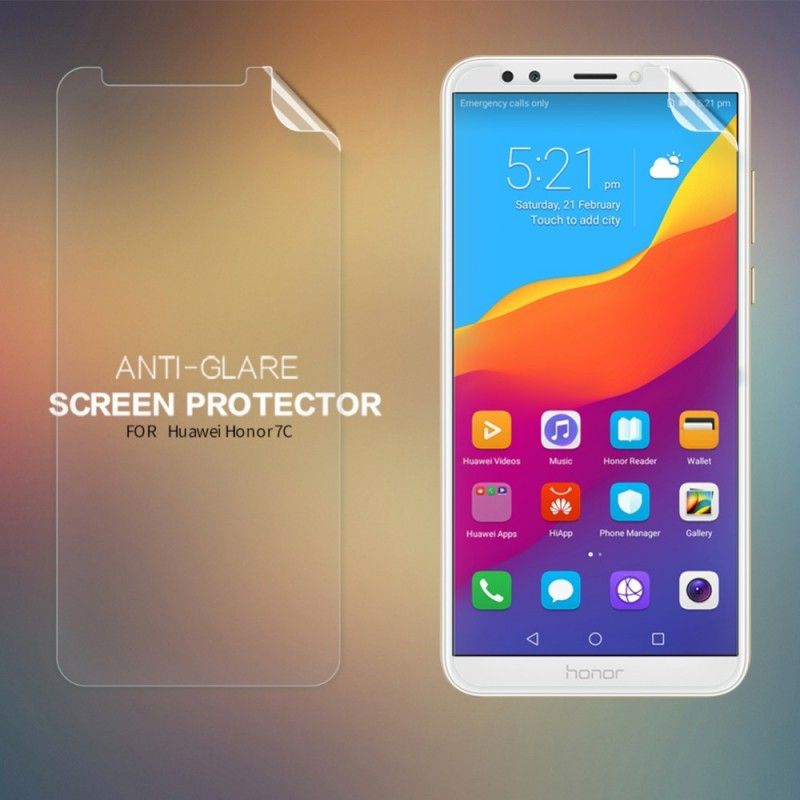 Skjermbeskyttelsesfilm For Honor 7C