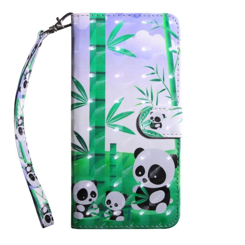 Folio Deksel for Sony Xperia L3 Pandafamilie