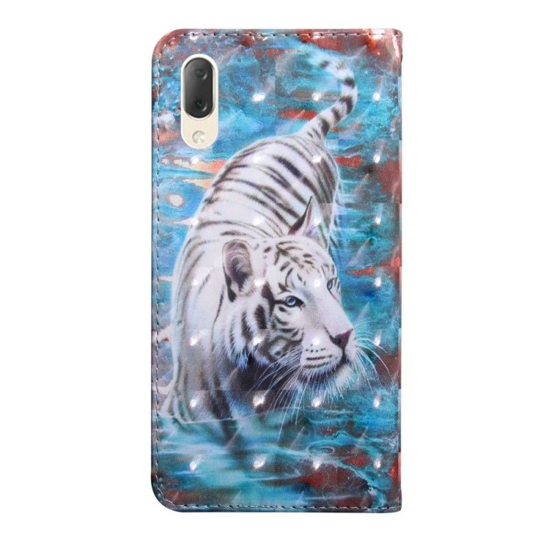 Folio Deksel for Sony Xperia L3 Tiger I Vannet