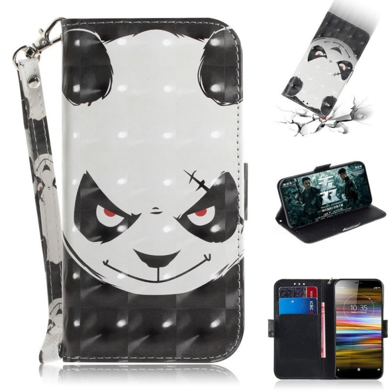 Folio Deksel Sony Xperia L3 Sint Panda Anti-fall