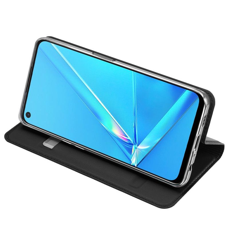 Folio Deksel Oppo A72 Svart Pro Dux Ducis Hud Anti-fall