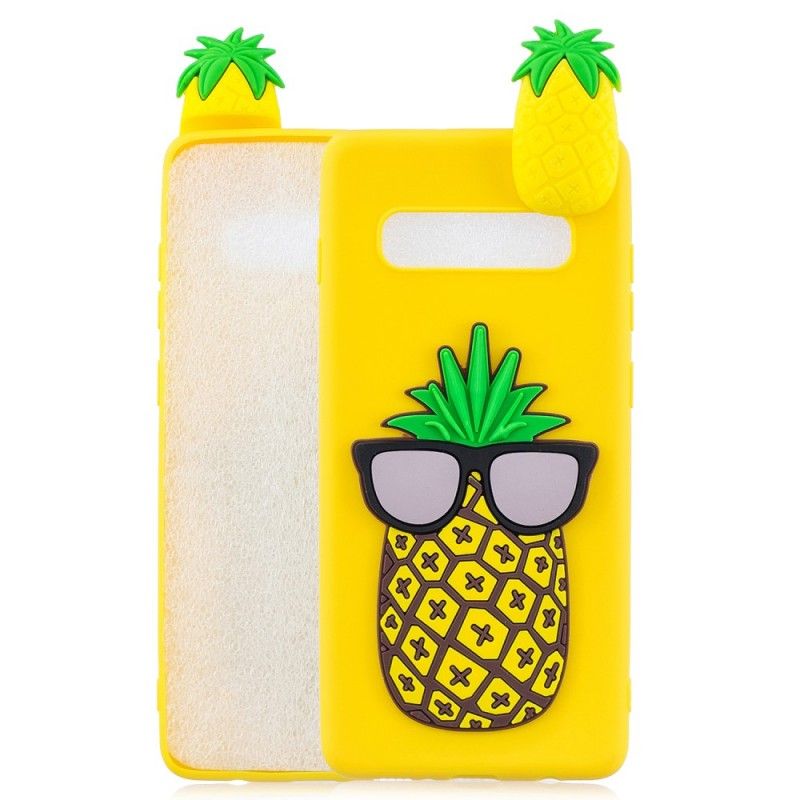 Deksel Samsung Galaxy S10 Plus 3D Min Ananas