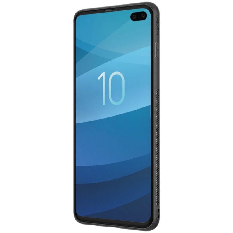 Deksel Samsung Galaxy S10 Plus Strukturert Nillkin Anti-fall