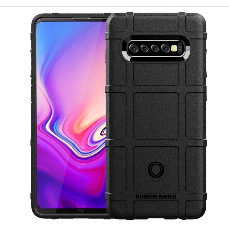 Deksel Samsung Galaxy S10 Plus Svart Robust Skjold