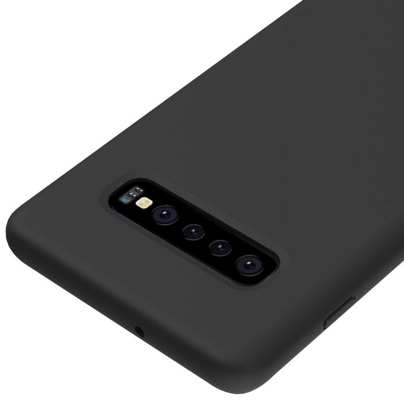 Deksel Samsung Galaxy S10 Plus Svart Silikon