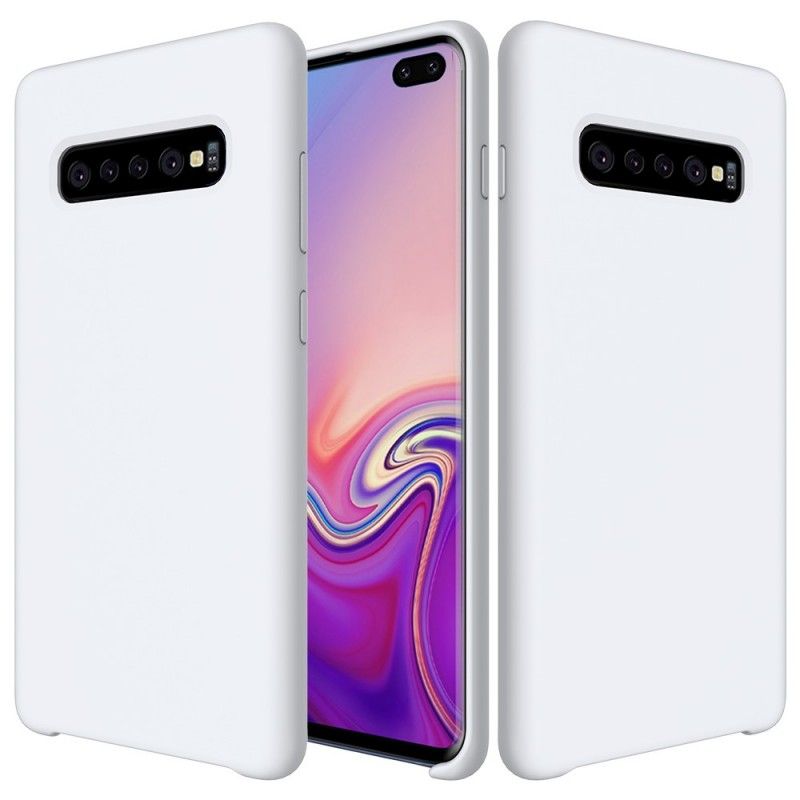 Deksel Samsung Galaxy S10 Plus Svart Silikon