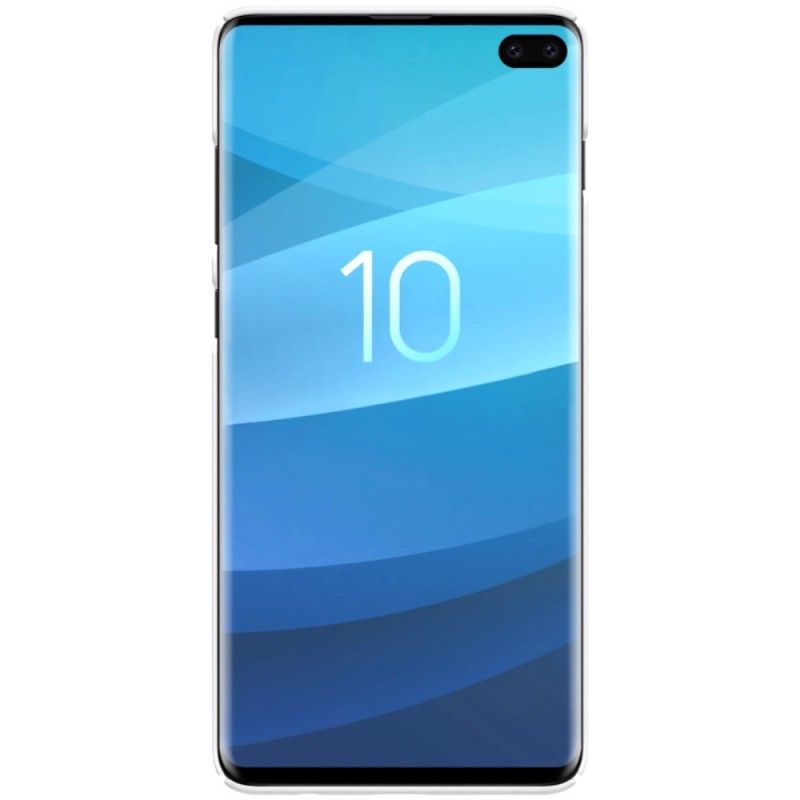 Deksel Samsung Galaxy S10 Plus Svart Stiv Frostet Nillkin