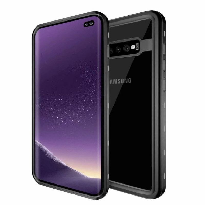 Deksel Samsung Galaxy S10 Plus Svart Vanntett Redpepper Anti-fall