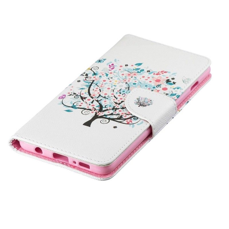 Folio Deksel for Samsung Galaxy S10 Plus Blomstret Tre