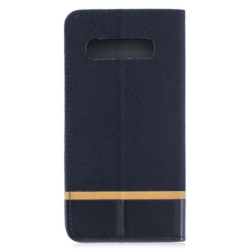 Folio Deksel for Samsung Galaxy S10 Plus Duo Linje