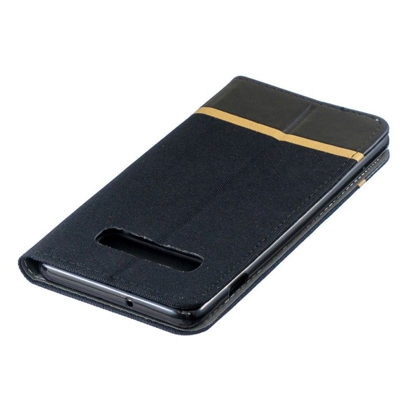 Folio Deksel for Samsung Galaxy S10 Plus Duo Linje