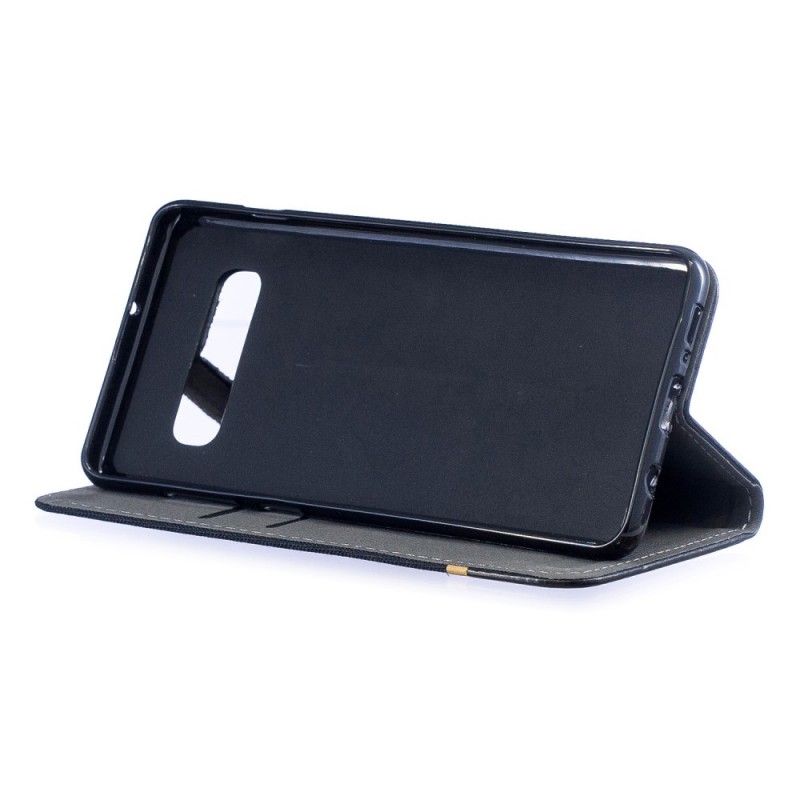 Folio Deksel for Samsung Galaxy S10 Plus Duo Linje