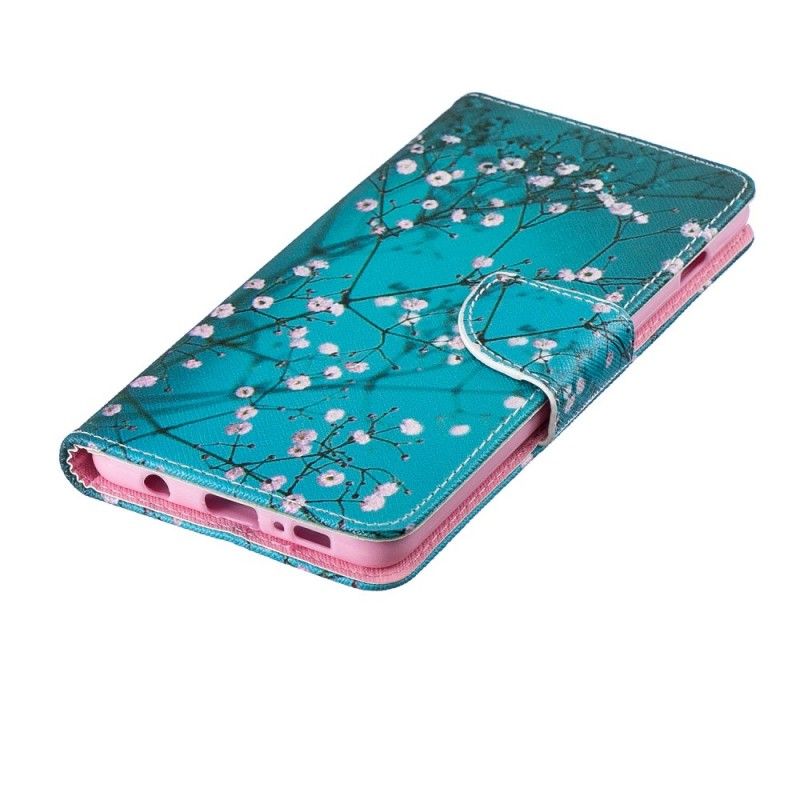 Folio Deksel Samsung Galaxy S10 Plus Blomstrende Tre