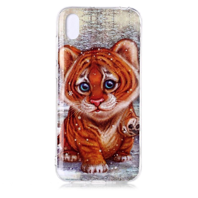 Deksel for Huawei Y5 2019 Baby Tiger