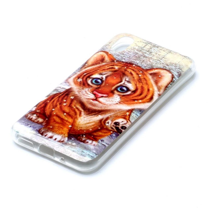 Deksel for Huawei Y5 2019 Baby Tiger