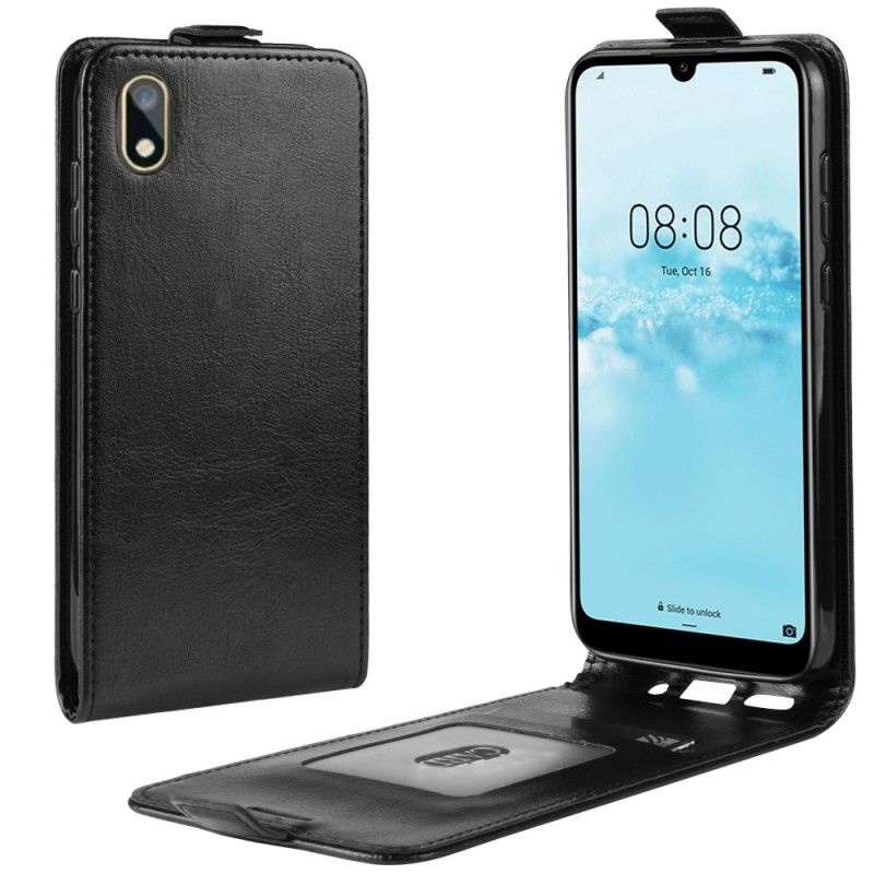 Folio Deksel for Huawei Y5 2019 Svart Sammenleggbar