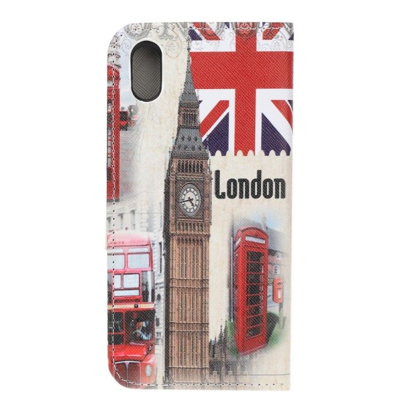 Folio Deksel Huawei Y5 2019 Liv I London Anti-fall