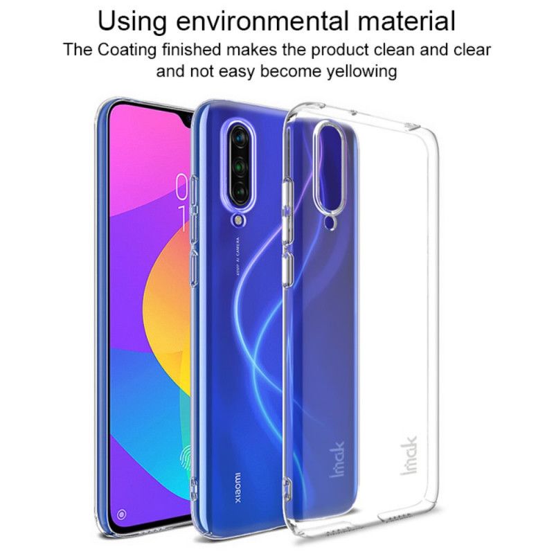 Deksel for Xiaomi Mi 9 Lite Gjennomsiktig Imak