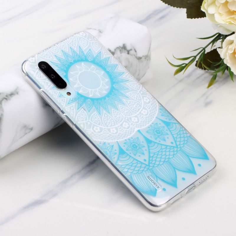 Deksel Xiaomi Mi 9 Lite Rosa Gjennomsiktig Fargerik Mandala