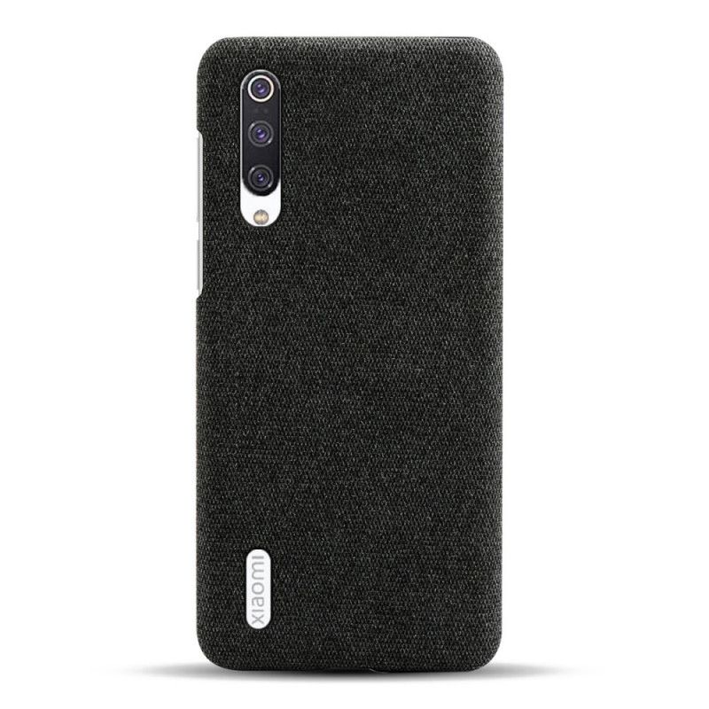 Deksel Xiaomi Mi 9 Lite Svart Elegant Stoff