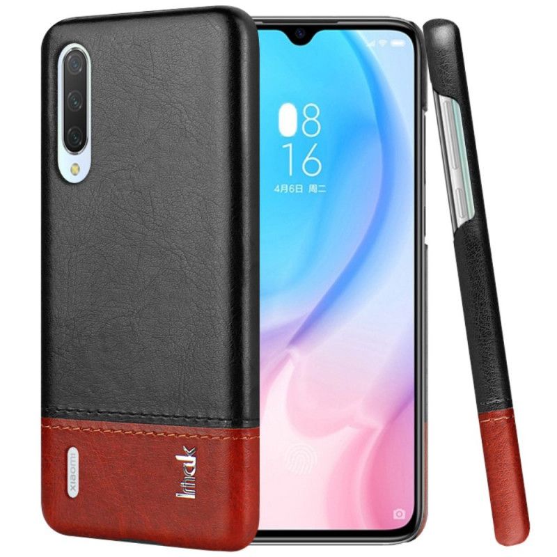 Deksel Xiaomi Mi 9 Lite Svart Imak Ruiyi Serie Skinneffekt