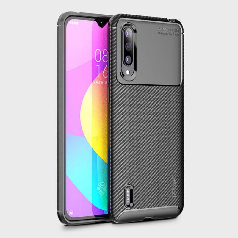 Deksel Xiaomi Mi 9 Lite Svart Ipaky Karbonfiber