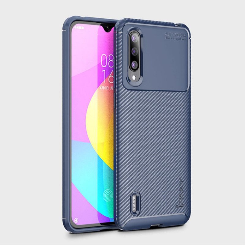 Deksel Xiaomi Mi 9 Lite Svart Ipaky Karbonfiber