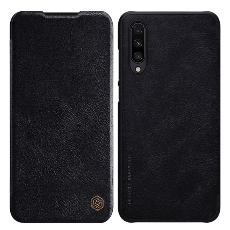 Folio Deksel for Xiaomi Mi 9 Lite Svart Nillkin Qin-Serien