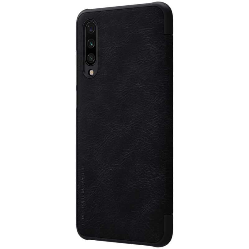 Folio Deksel for Xiaomi Mi 9 Lite Svart Nillkin Qin-Serien