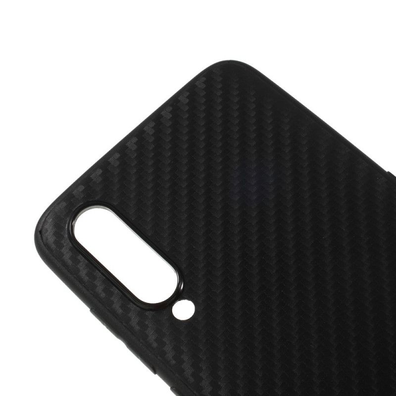 Deksel for Xiaomi Mi 9 Lett Preget Karbonfiber