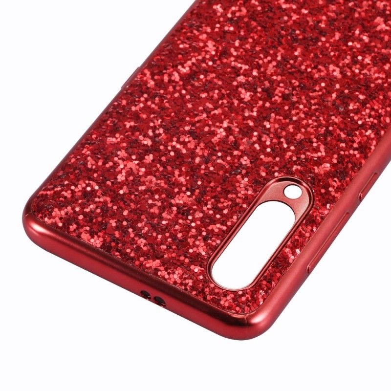 Deksel for Xiaomi Mi 9 Rød Jeg Er Glitter