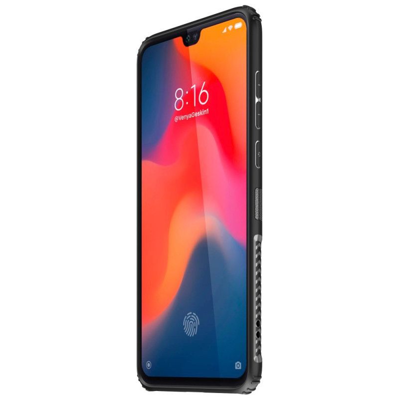 Deksel Xiaomi Mi 9 Grønn Premium Metall Og Imitert Skinnring