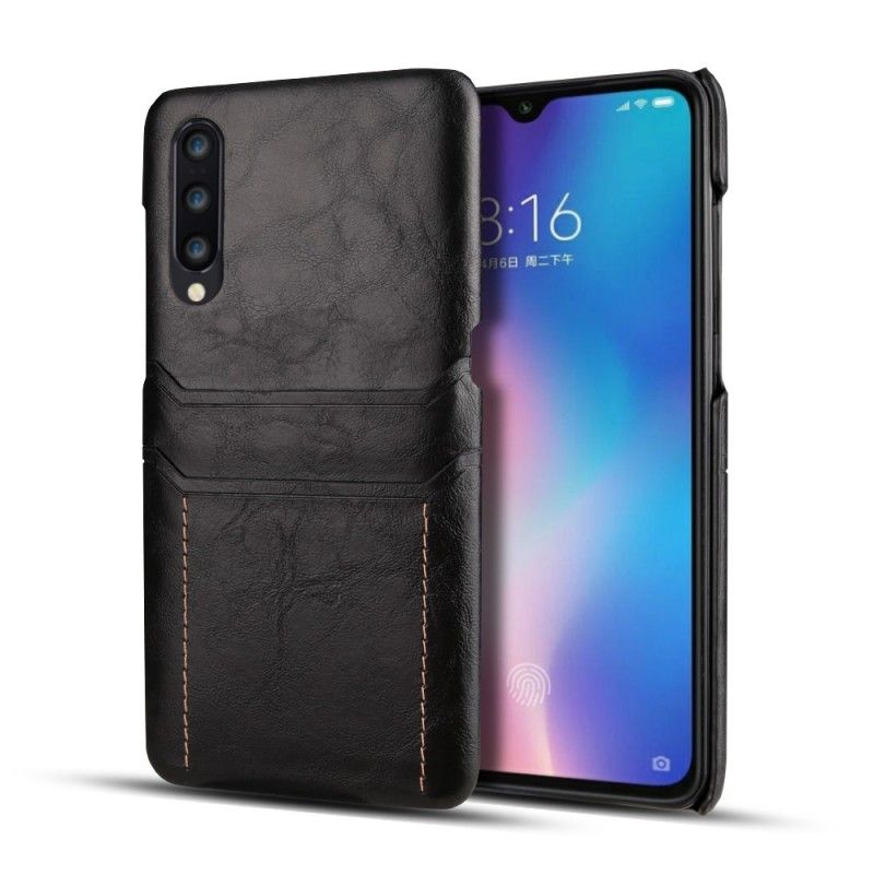 Deksel Xiaomi Mi 9 Mobildeksel Dobbel Kortholder