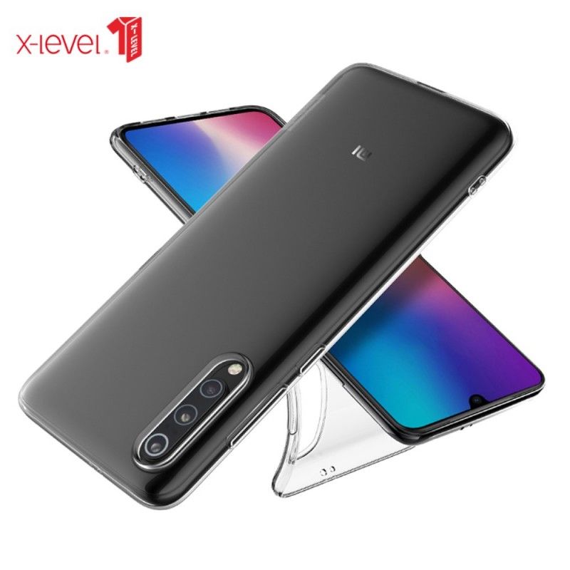 Deksel Xiaomi Mi 9 Mobildeksel Gjennomsiktig X-Nivå