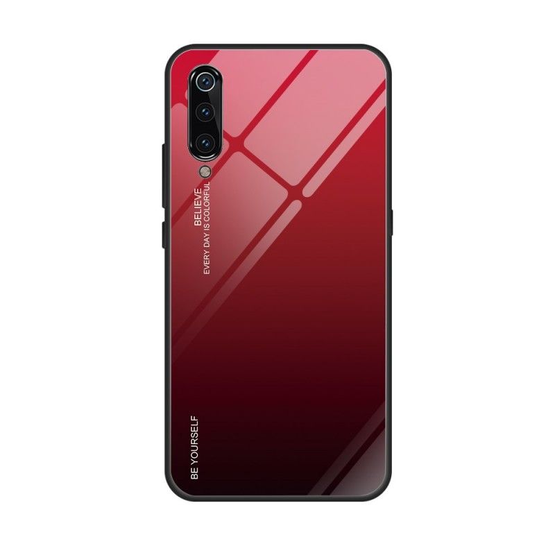 Deksel Xiaomi Mi 9 Rød Mobildeksel Galvanisert Farge