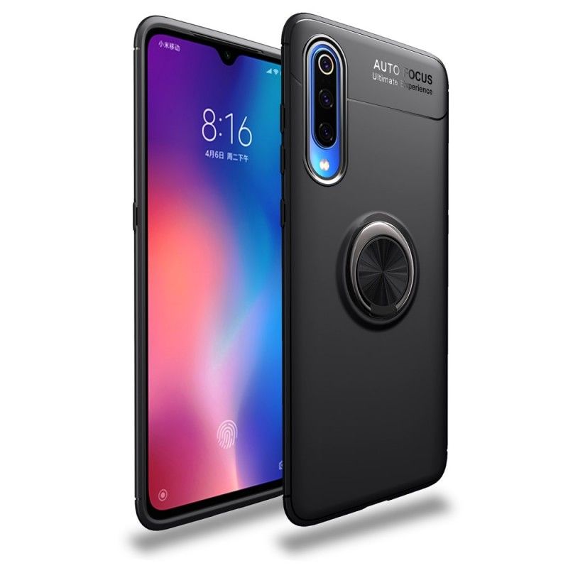 Deksel Xiaomi Mi 9 Svart Roterende Ring