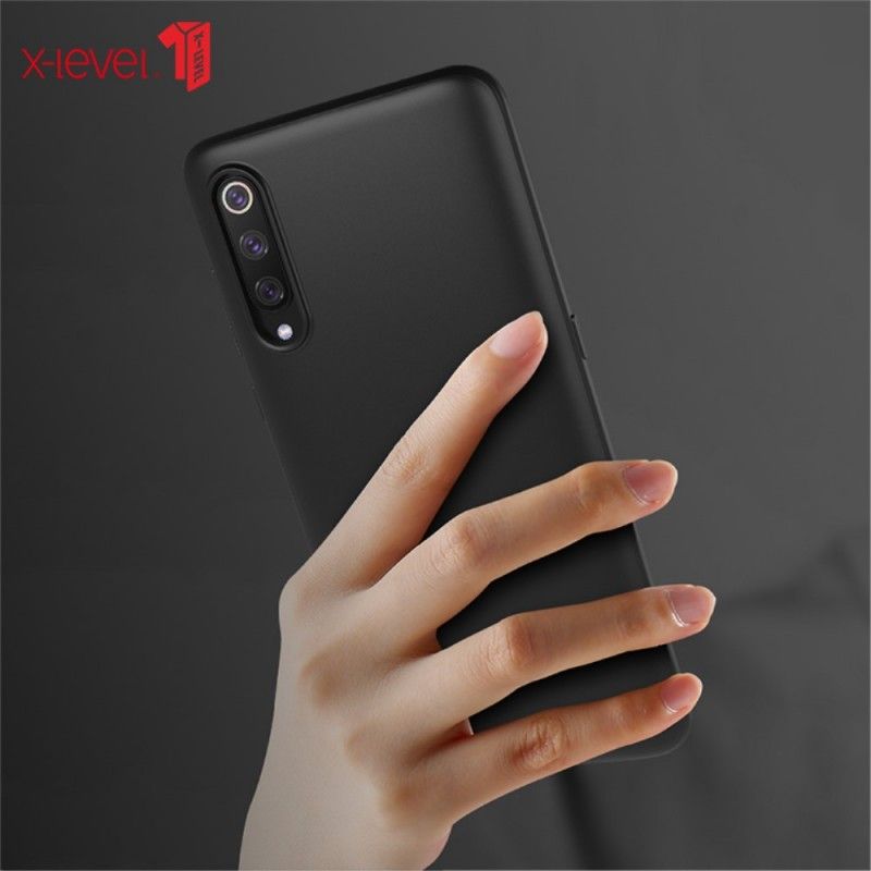 Deksel Xiaomi Mi 9 Svart Verge-Serien