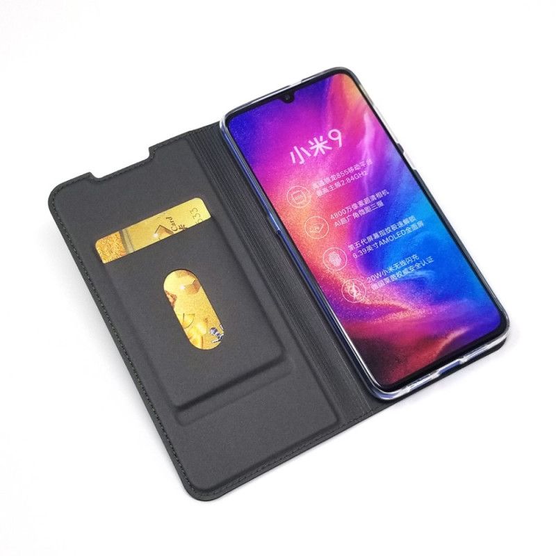 Folio Deksel Xiaomi Mi 9 Svart Harmonisk Anti-fall