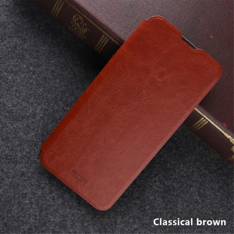 Folio Deksel Xiaomi Mi 9 Svart Vintage Mofi